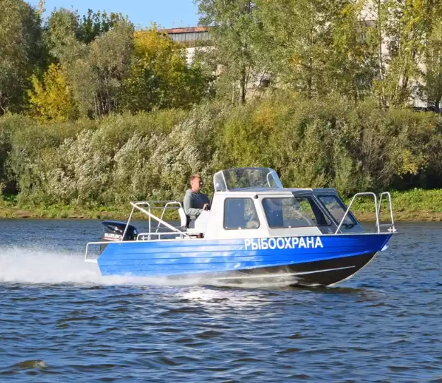 Алюминиевый катер Неман 550 с каютой в Миассе