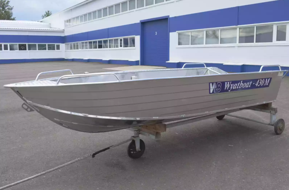 Алюминиевая лодка  Wyatboat-430М в Миассе