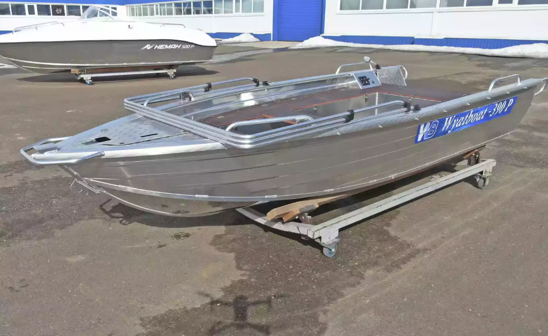 Алюминиевая лодка Wyatboat-390РМ в Миассе
