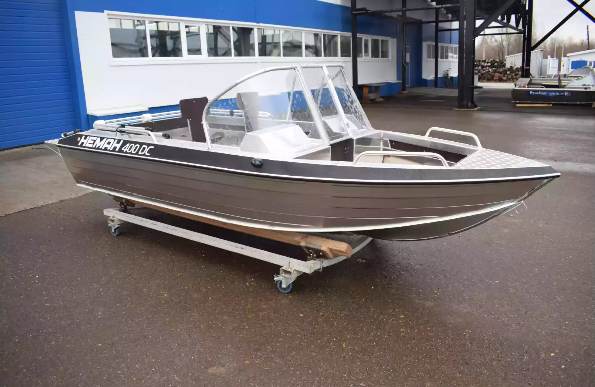 Алюминиевый катер Neman-400 DC в Миассе