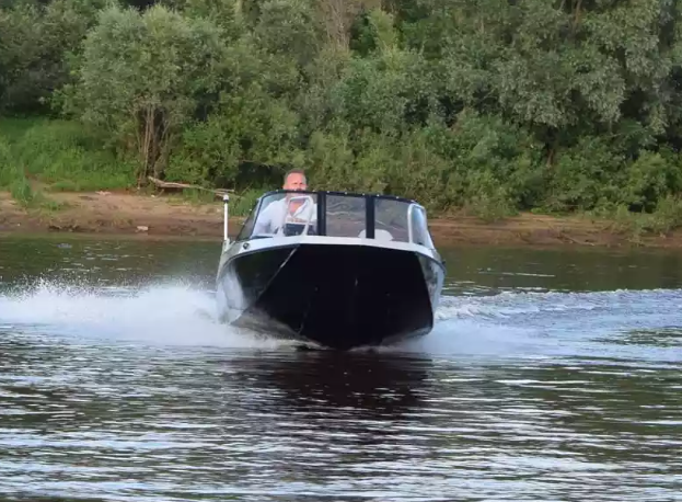 Алюминиевый катер Неман 500 DC водомёт в Миассе