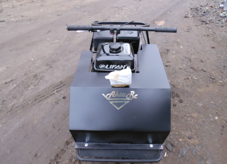 Мотобуксировщик AhtaR Зима 9 л/с с вариатором в Миассе