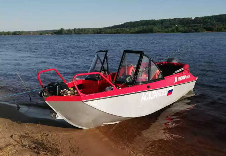 Алюминиевый катер Неман-500 DC в Миассе