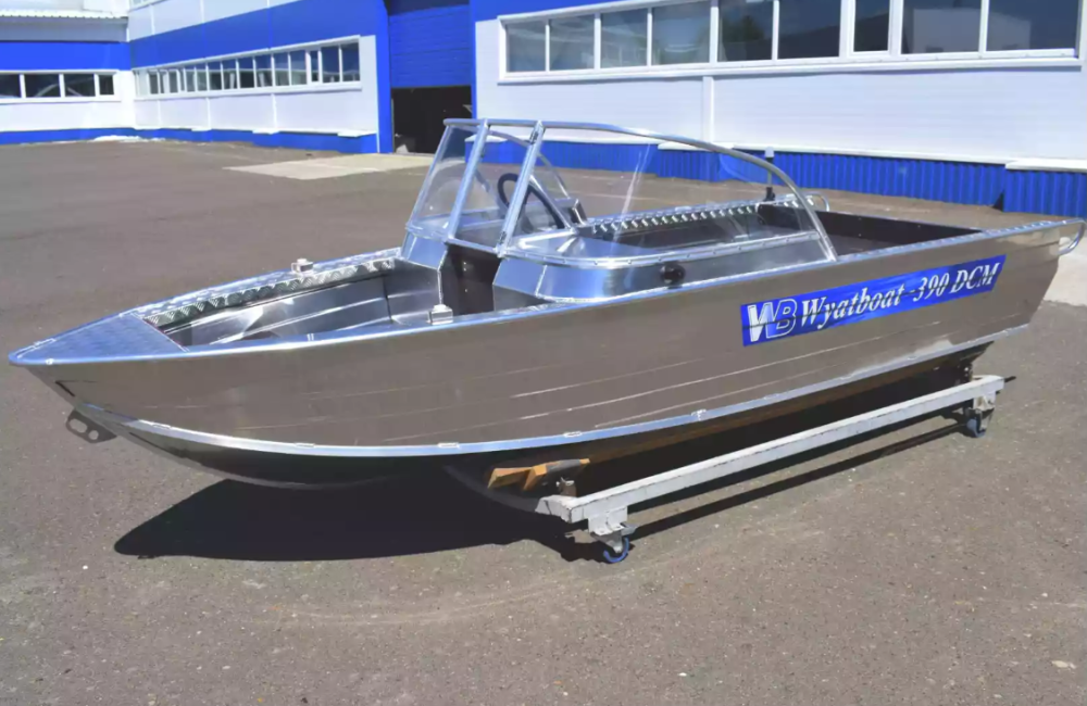 Алюминиевая лодка Wyatboat-390 DCM в Миассе