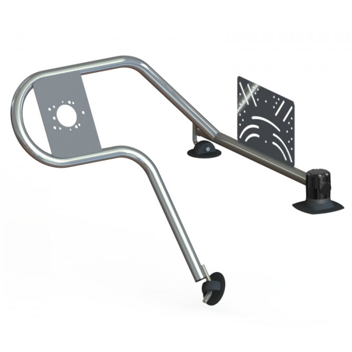 Стойка рулевая с креплением на баллон надувной лодки 32мм быстросъемная в Миассе