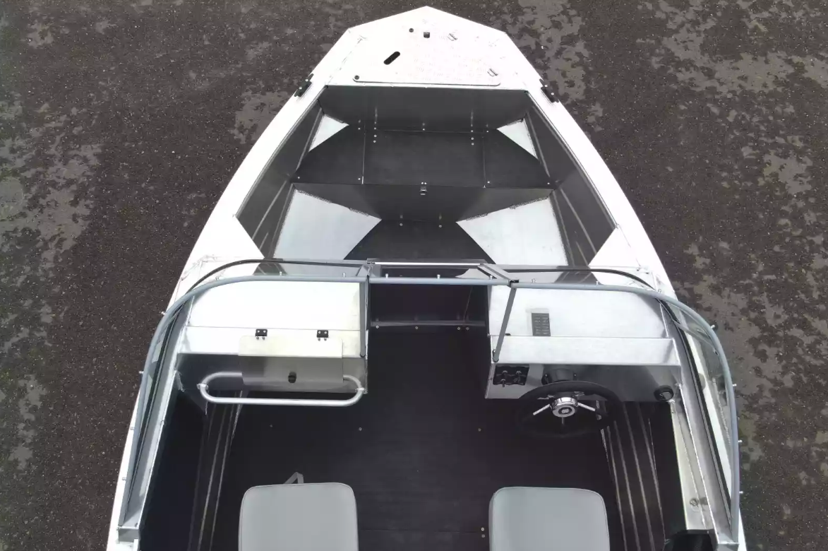 Алюминиевый катер Неман-450 DC NEW без покраски в Миассе