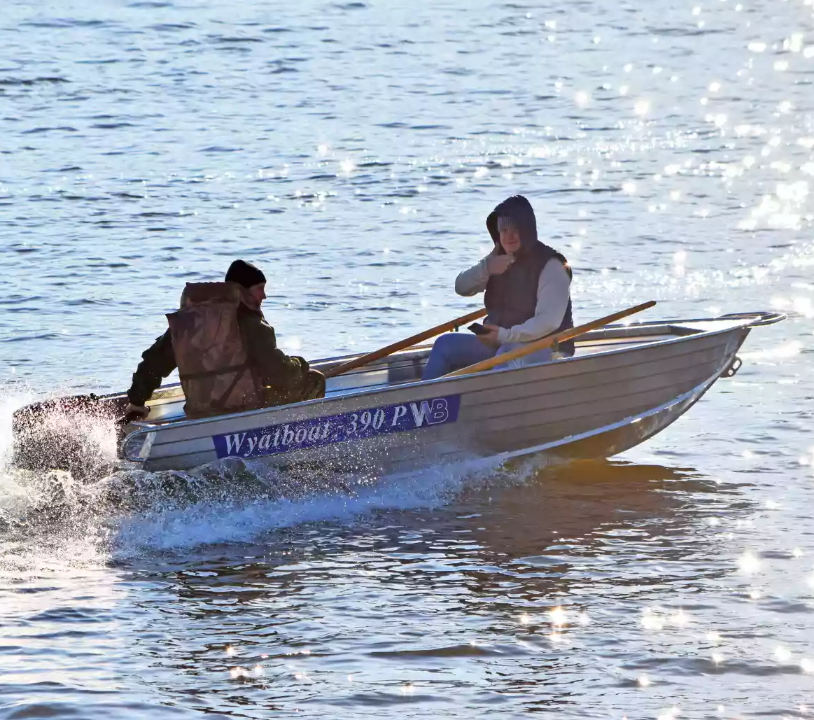 Алюминиевая лодка Wyatboat-390 P в Миассе