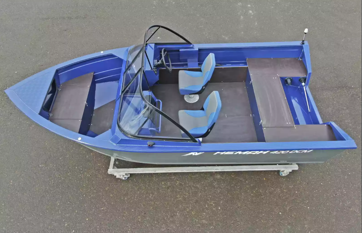Алюминиевый катер Неман-420 DCM в Миассе
