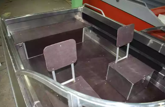 Алюминиевый катер Неман-500 DC (без покраски) в Миассе