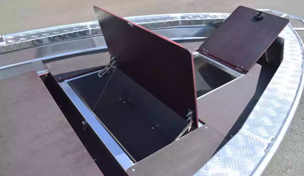 Алюминиевая лодка Wyatboat-390Р Fish в Миассе