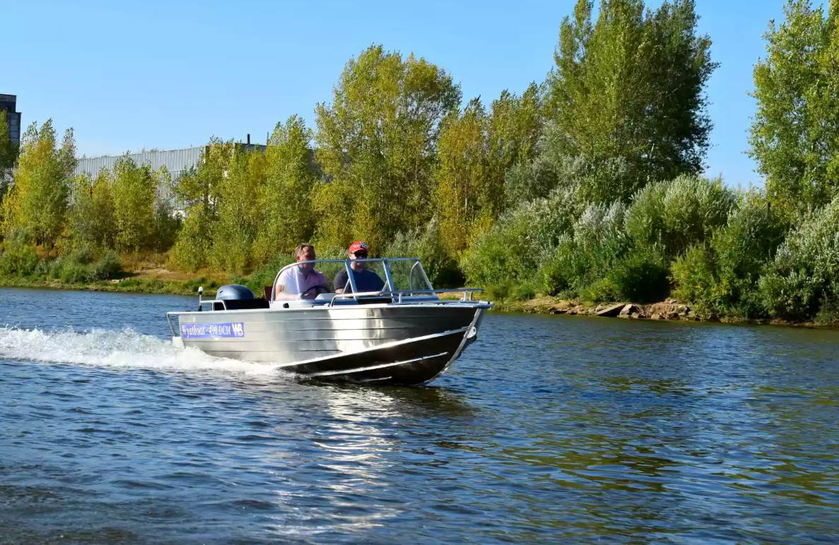 Алюминиевый катер Wyatboat-490 DCM в Миассе