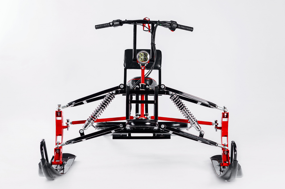 Лыжный модуль IKUDZO с подогревом ручек пластиковые лыжи в Миассе