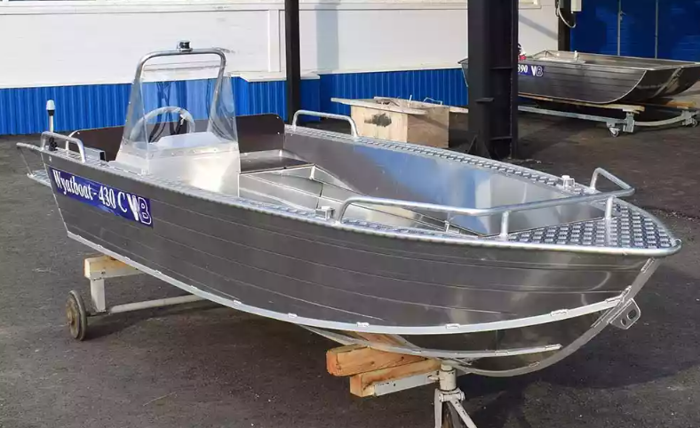 Алюминиевый катер Wyatboat-430 C в Миассе