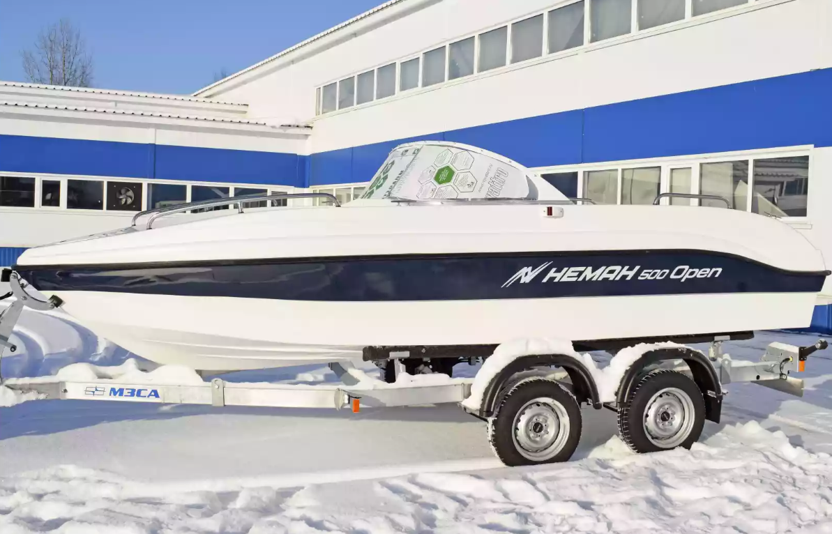 Стеклопластиковый катер Neman-500 Open в Миассе