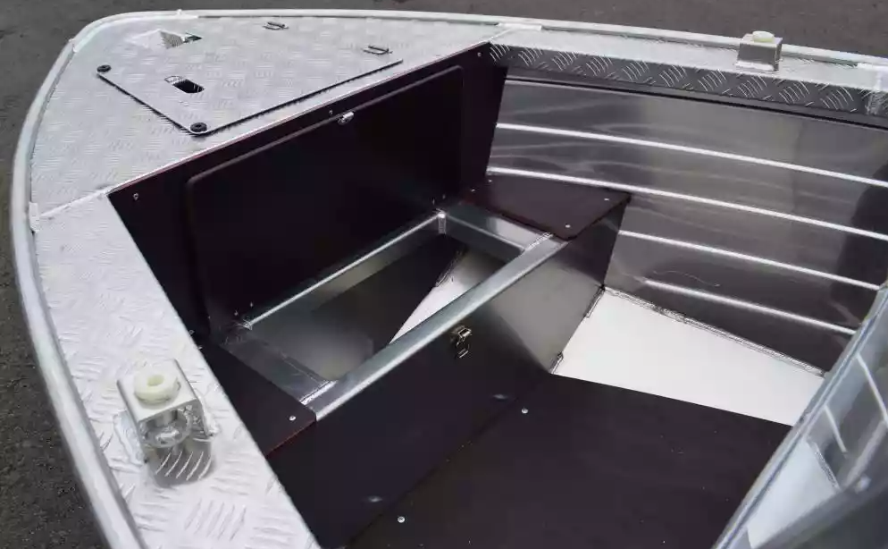 Алюминиевая лодка Wyatboat-390 DCM Увеличенный борт в Миассе