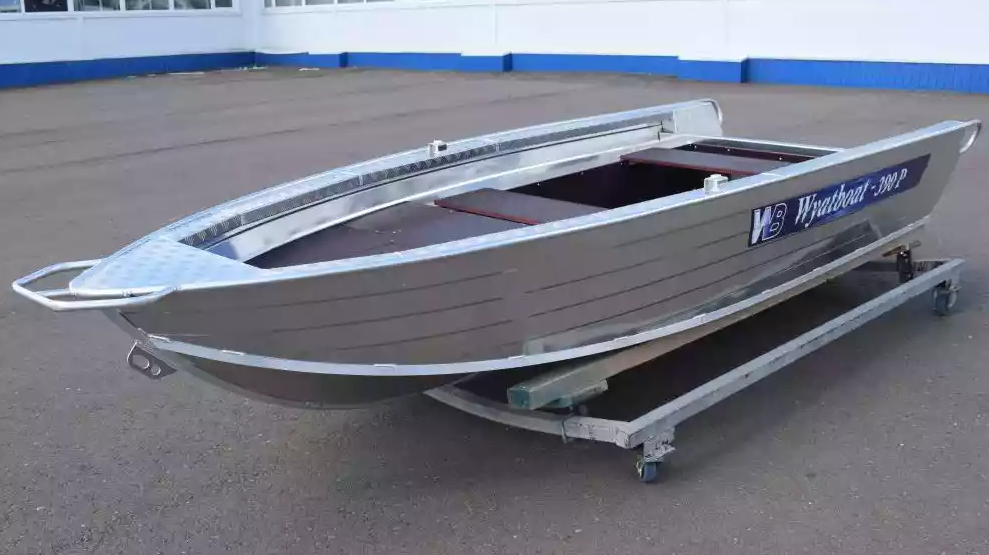 Алюминиевая лодка Wyatboat-390Р Fish в Миассе