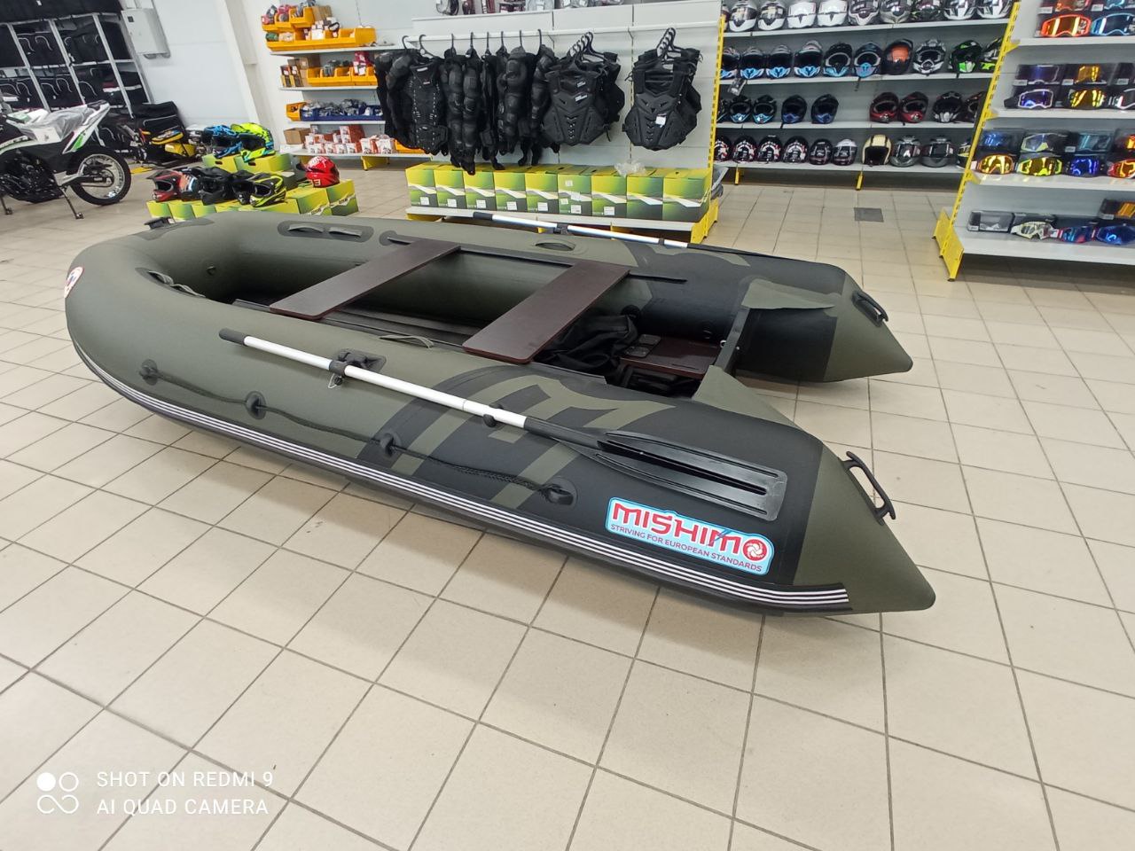 Лодка MISHIMO RIVER JET 430 под водомет в Миассе