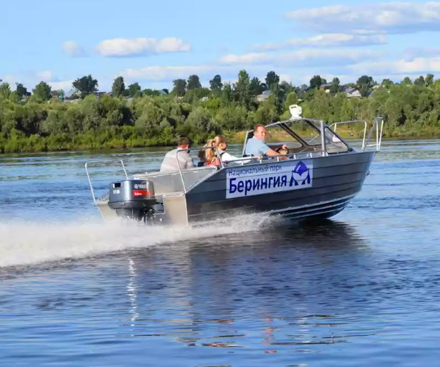 Алюминиевый катер Неман 550 в Миассе