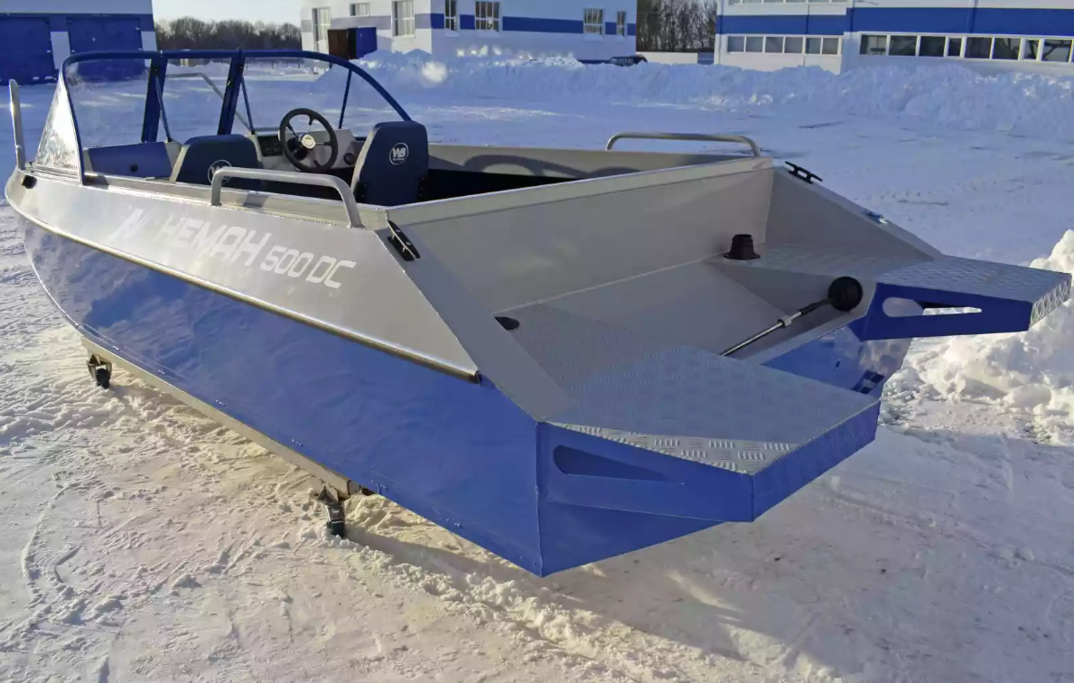 Алюминиевый катер Неман-500 DC в Миассе