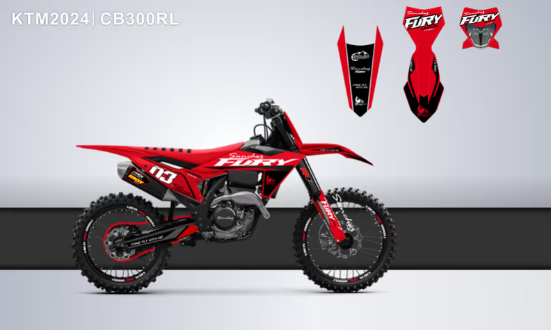 Кроссовый мотоцикл Sanchez Fury CB300RL в Миассе