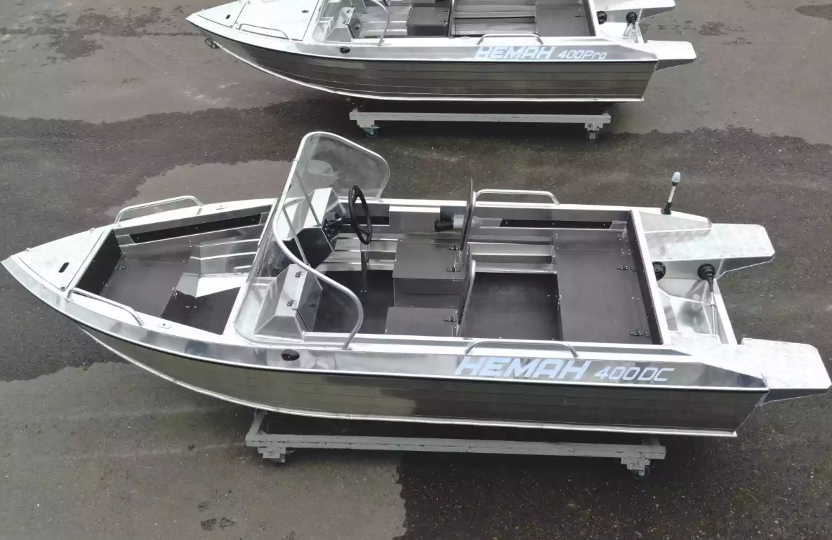 Алюминиевый катер Neman-400 DC в Миассе