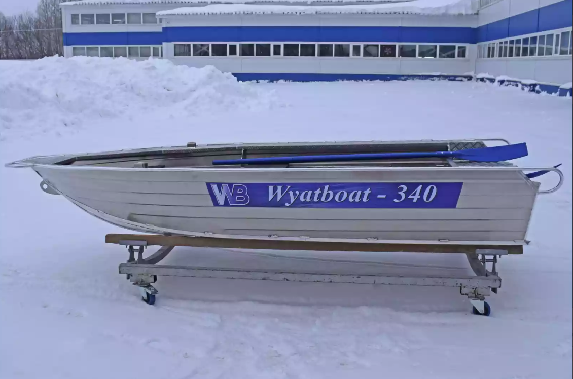 Алюминиевая лодка Wyatboat-340 Р в Миассе