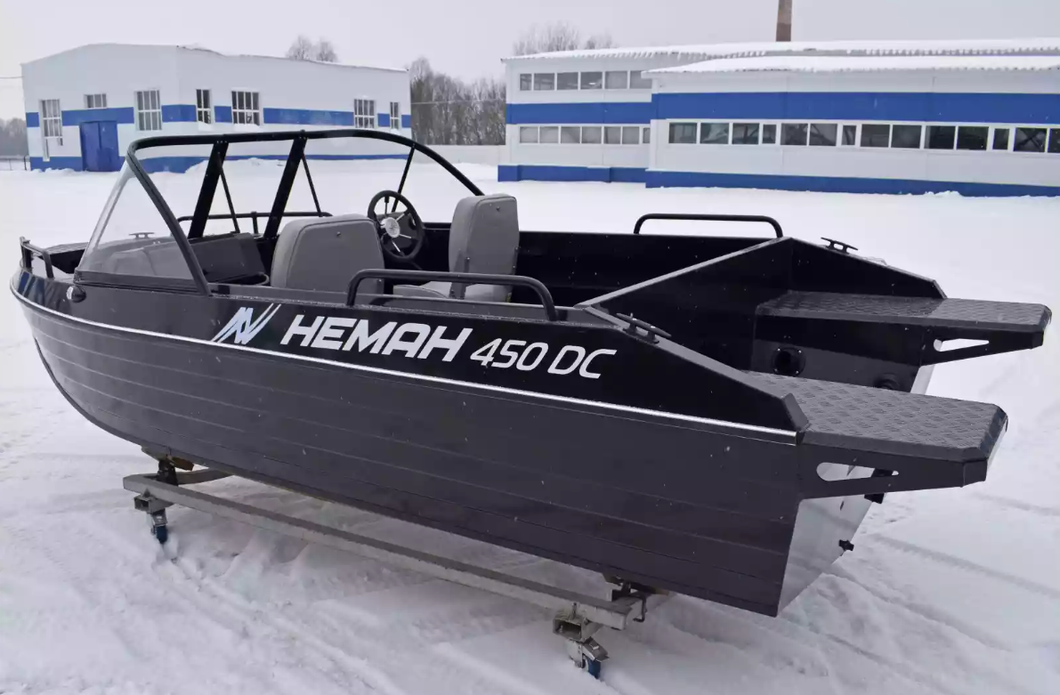 Алюминиевый катер Неман-450 DC в Миассе