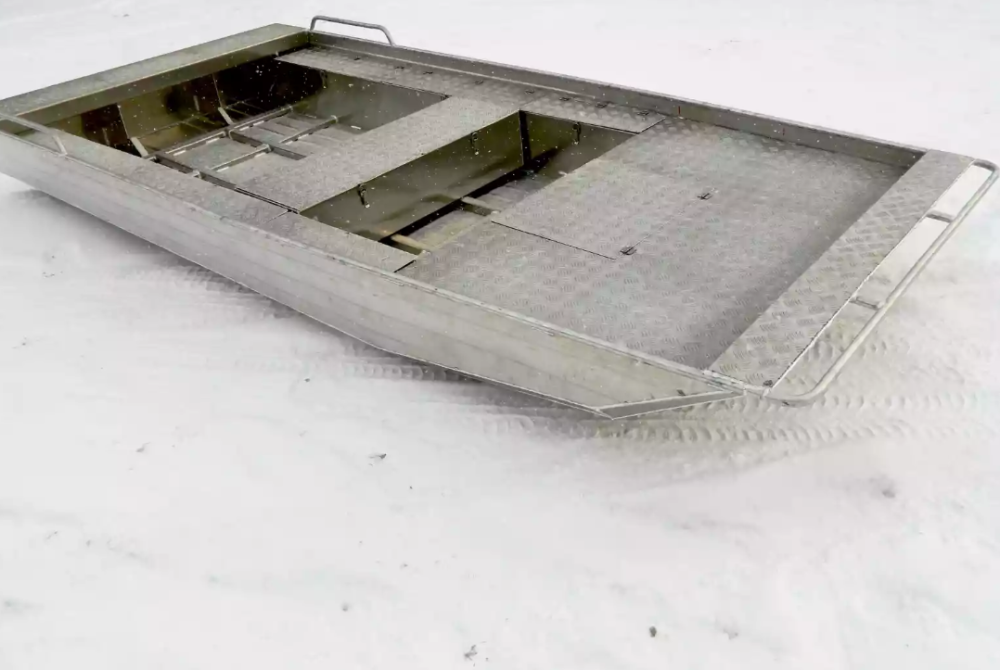 Алюминиевая лодка Wyatboat-390 Jonboat в Миассе