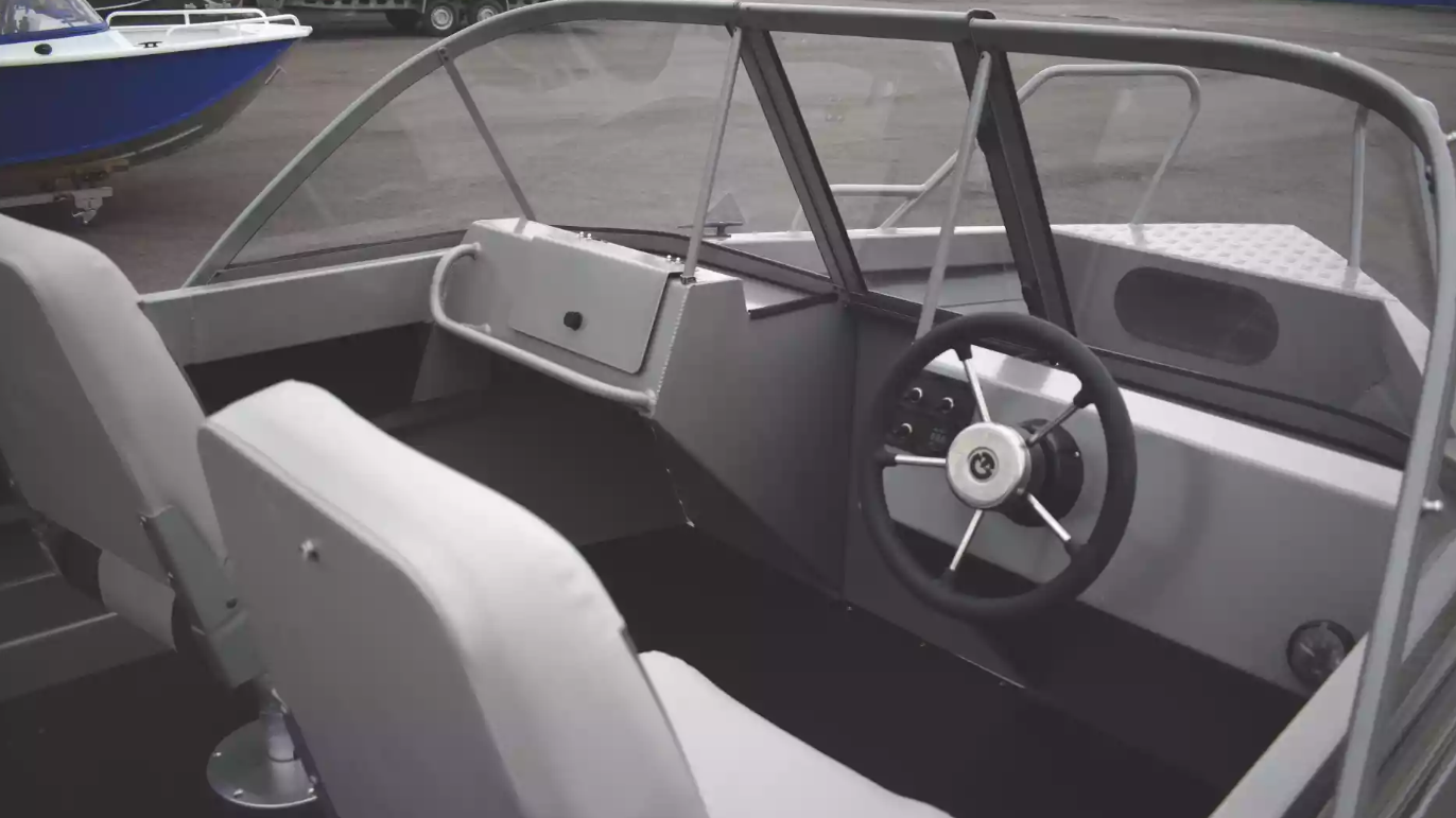 Алюминиевый катер Неман-450 DC в Миассе