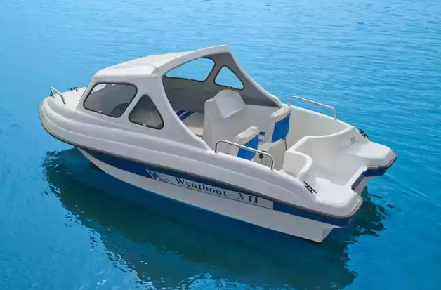Стеклопластиковый катер Wyatboat-3 П (полурубка) в Миассе