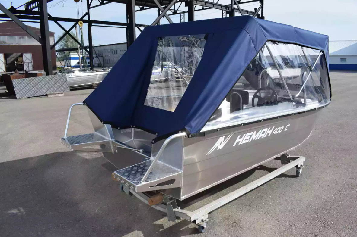 Алюминиевый катер Неман-400 С в Миассе