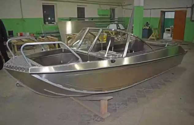 Алюминиевый катер Неман-500 DC (без покраски) в Миассе