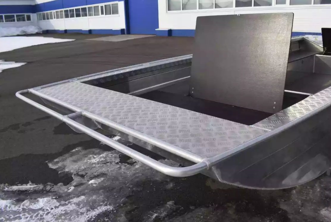 Алюминиевая лодка Wyatboat-490 Jonboat в Миассе