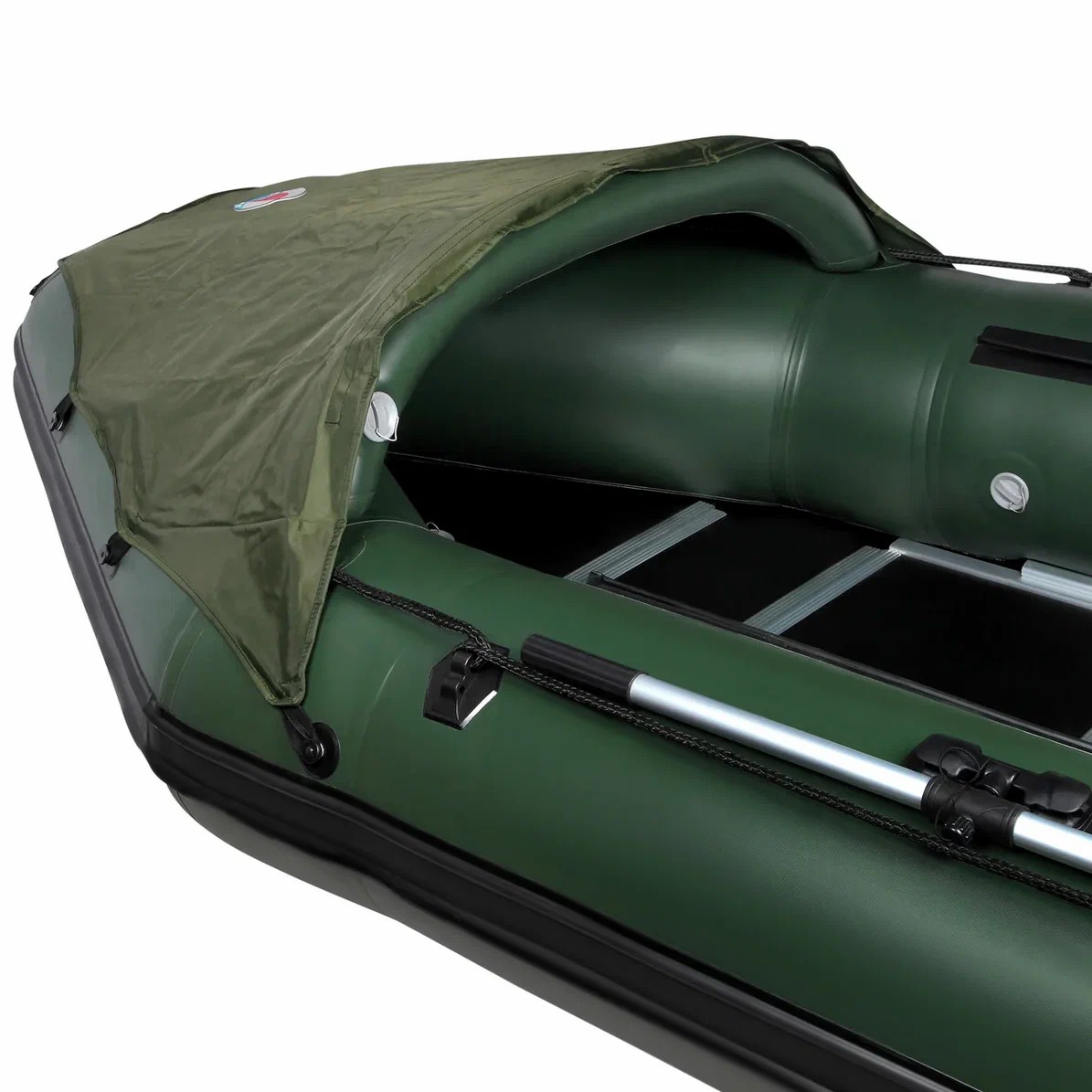 КОМПЛЕКТ НОСОВОГО ТЕНТА К ЛОДКЕ SMARINE SDP MAX 365-380 ЗЕЛЕНЫЙ в Миассе