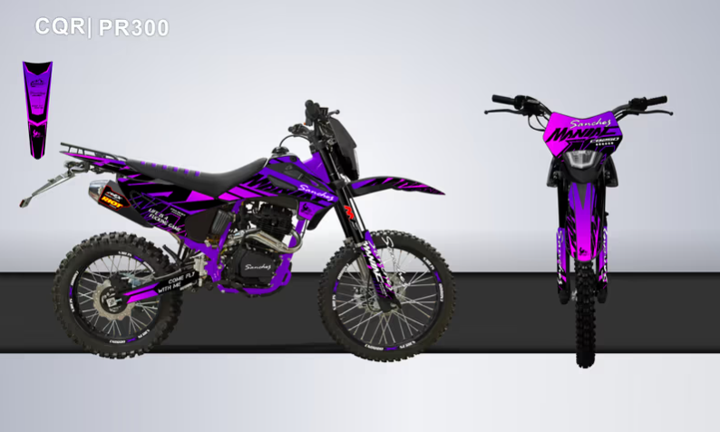 Кроссовый мотоцикл Sanchez Maniac PR300 в Миассе