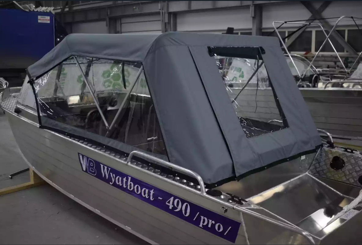 Алюминиевый катер Wyatboat-490 Pro в Миассе