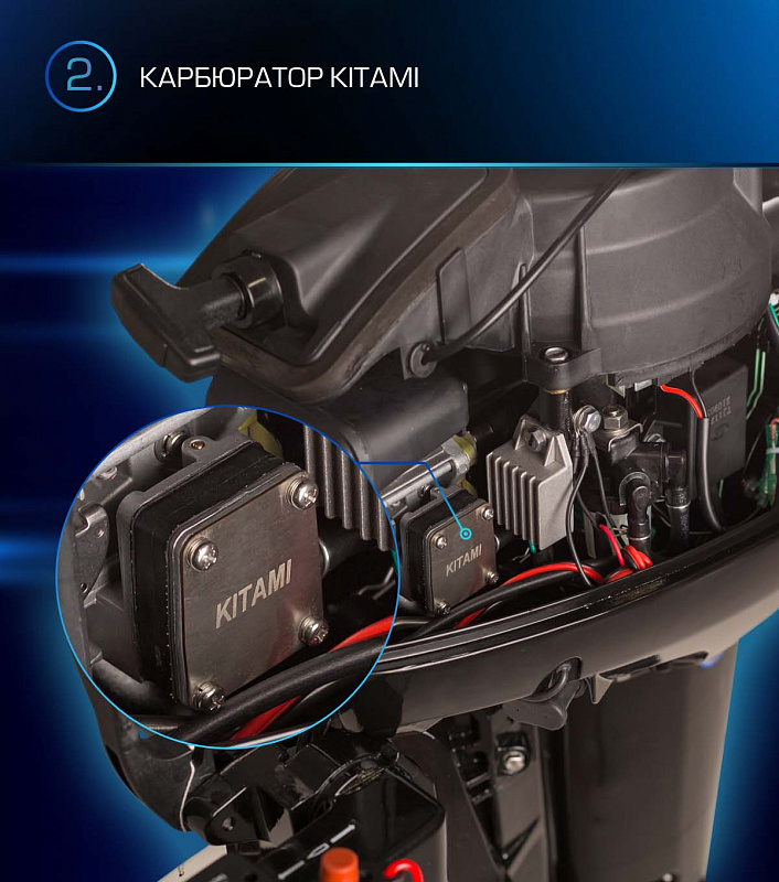 Лодочный мотор MARLIN PROLINE MP 9.9(15) AWRL в Миассе