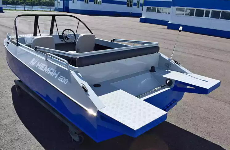 Алюминиевый катер Неман 500 в Миассе