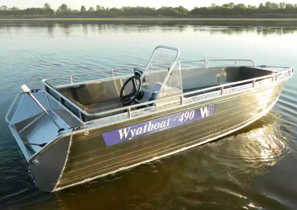 Алюминиевый катер Wyatboat-490 C в Миассе