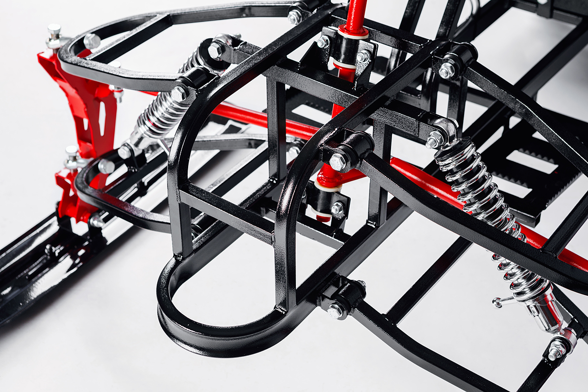 Лыжный модуль IKUDZO с подогревом ручек пластиковые лыжи в Миассе