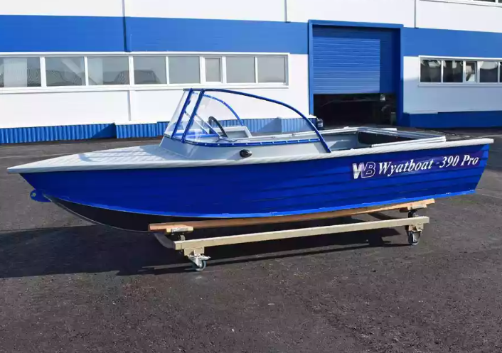 Алюминиевый катер Wyatboat-390 Pro в Миассе