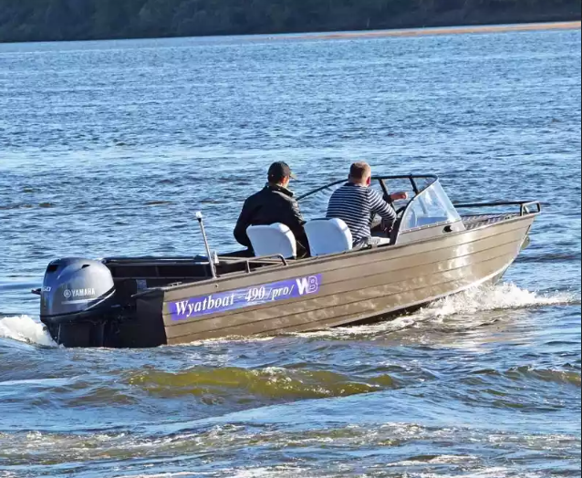 Алюминиевый катер Wyatboat-490 Pro в Миассе