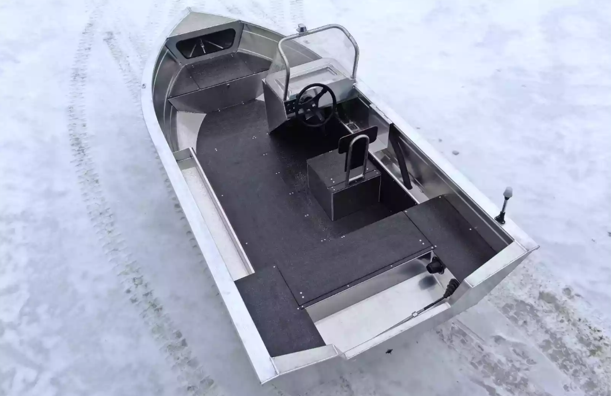 Алюминиевый катер Неман-400 С в Миассе