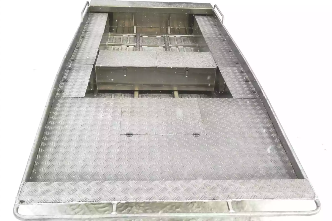 Алюминиевая лодка Wyatboat-390 Jonboat в Миассе