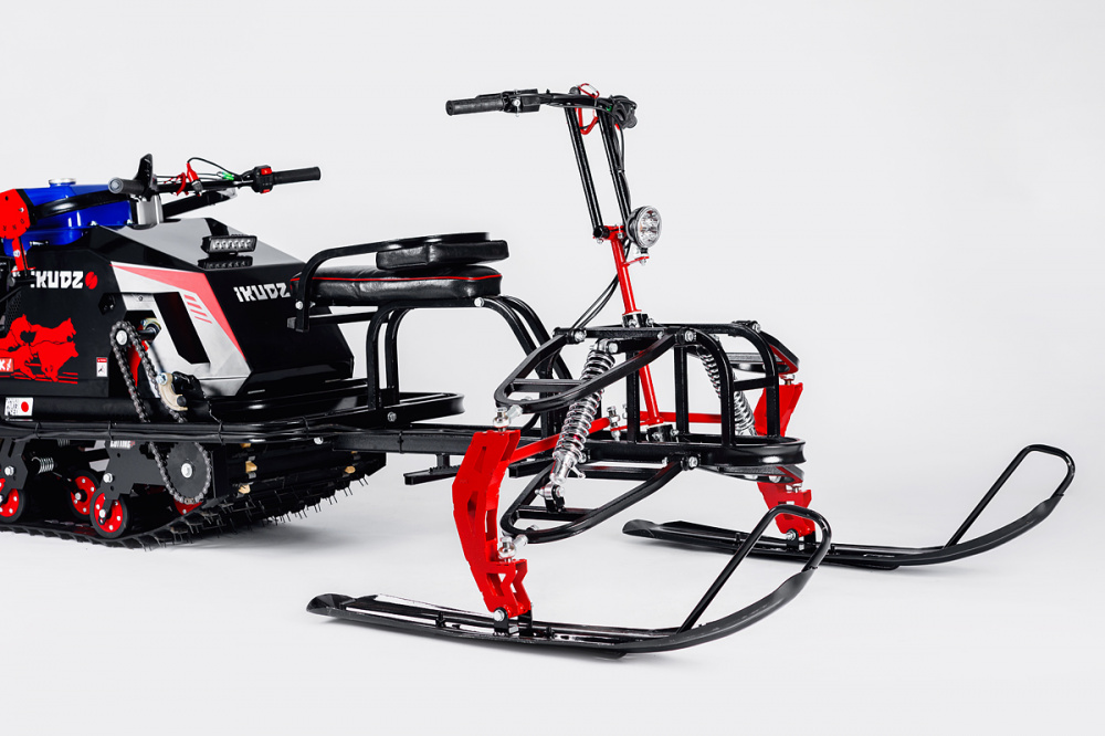 Лыжный модуль IKUDZO с подогревом ручек металлические лыжи в Миассе