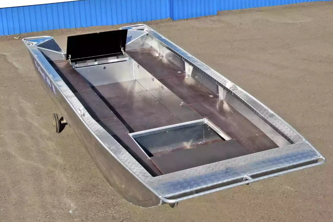 Алюминиевая лодка Wyatboat-490 Jonboat в Миассе