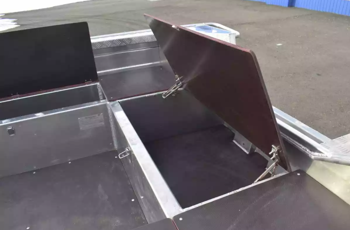 Алюминиевая лодка Wyatboat-490 Jonboat в Миассе