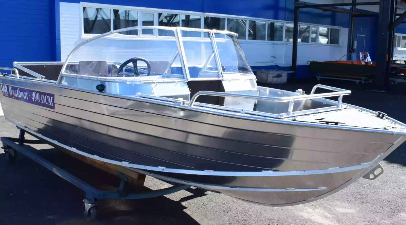 Алюминиевый катер Wyatboat-490 DCM в Миассе