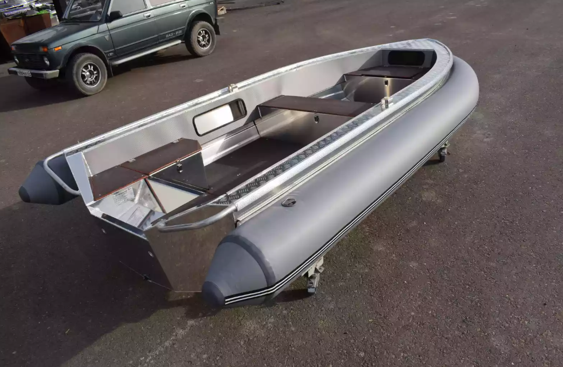 Алюминиевая лодка Wyatboat-370 в Миассе