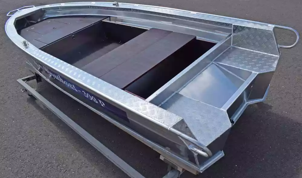 Алюминиевая лодка Wyatboat-390Р Fish в Миассе